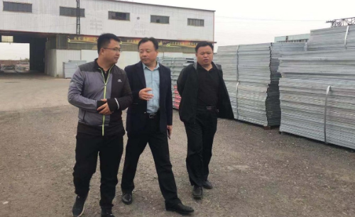 陪同政府園區赴建筑機械搬遷投資選址項目方對接考察，助力項目快速落地發展