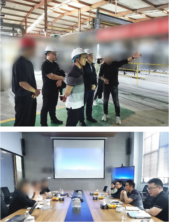 建材行業500強！重慶某地方政府成功對接考察高品質建材制造投資選址項目企業