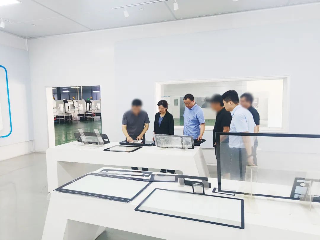 高新技術企業、小巨人企業，與三星等企業保持戰略合作關系！安徽某地方政府實地對接高端觸摸屏擴建投資選址項目